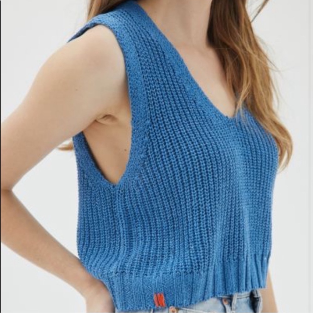 Cobalt blue vest from urban outfitters xs perfect condition